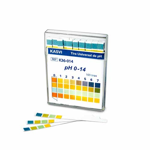 Fita De PH - 0 A 14 - 100 Unid - Kasvi