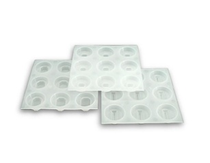 MOLDE EM POLIETILENO - HISTOMOLD - 6 X 8 MM - 10 UNID