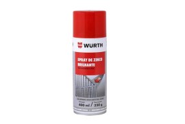 Spray De Zinco Brilhante Galvanização A Frio - 400 Ml - Wurth
