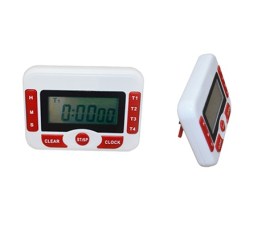 Relogio Multi Timer Digital - 4 Canais Independentes - ION