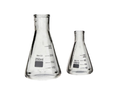 Erlenmeyer De Vidro Boca Estreita - 1.000 Ml - Perfecta