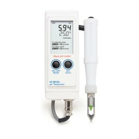 PHMETRO DIGITAL PORTÁTIL PARA CARNES - HACCP - HI 99163