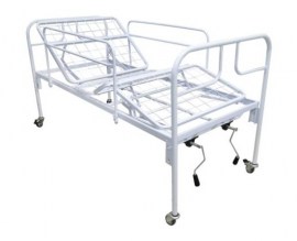 CAMA HOSPITALAR FAWLER SLIM COM 2 MANIVELAS - DSM-010T