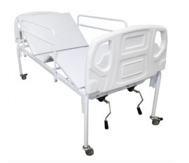 CAMA HOSPITALAR FAWLER SEMI-LUXO 2 MANIVELAS - DSM-010 SLX