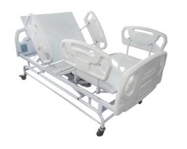 CAMA HOSPITALAR FAWLER MOTORIZADA LUXO COM ELEVAÇÃO DE LEITO - DSM-110 LX