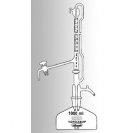 Bureta Automatica 50 Ml C/2- T.Teflon E Frasco De 2 L