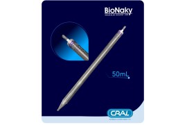 Pipeta Sorologica Descartavel Esteril Individual Peel Pack - 50 Ml Graduada 5/10 - 50 Unid - Cral