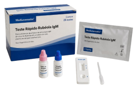 Teste Rápido Rubeola Wrgm - 25 Und - Medlevensohn