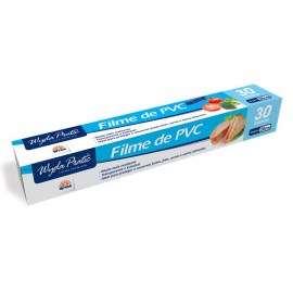 Filme Em PVC Para Embalagem - 28 X 30 Cm - 24 Unid/Caixa