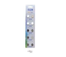 Bateria Botao 1.5 V Ct Lr41 -10 Unidades - Elgin