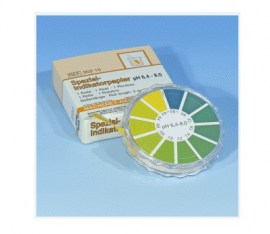 PAPEL INDICADOR DE PH 6,4-8 - 5M X 7MM