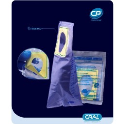 Coletor De Urina Infantil Unissex 100 Ml - 100 Und - Cral