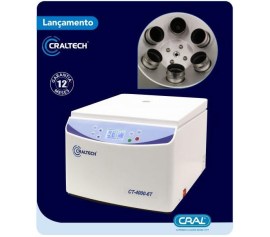 Centrifuga De Bancada Para 6 Tubos De 50 Ml - 220 V - Ct-Ct-4000-6t-50ml-220v - Cral