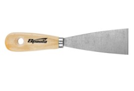 Espatula Inox Lisa Madeira Lisa 31/8pol. 80mm - 1 Und