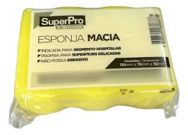 Esponja Macia Uso Hospitalar (Não Risca) - 5 Und