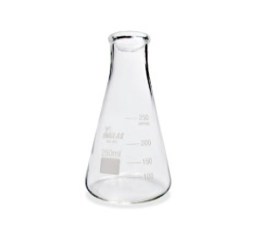 ERLENMEYER DE VIDRO BOCA ESTREITA - 500 ML