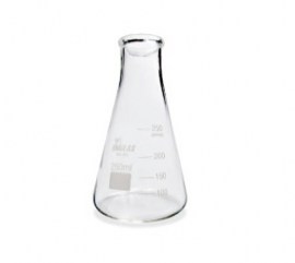 ERLENMEYER DE VIDRO BOCA ESTREITA - 1.000 ML