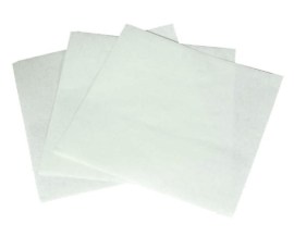 Papel Crepado 60 X 60 Cm Branco - 500 Unid - Hospflex