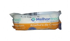 ATADURA DE CREPE 13 FIOS 12 CM X 1,80 MT - 12 UNID