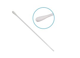 Swab De Rayon Estéril Com Haste Plástica - 100 Unid - GR-01