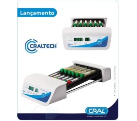 Homogeneizador Digital De Tubos Tipo Roller - Hmtr - Cral