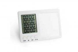 Timer Digital Com 4 Canais Independentes E Quadro Branco - K30-004WB - Kasvi