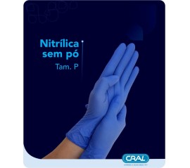 Luvas De Procedimentos Nitrílica Azul Sem Pó - Pequena - 100 Unid – Supermax