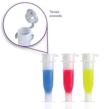 TUBO (COPO) 0,75 ML PARA ANALISADORES COBAS MIRA - 1.000 UNID