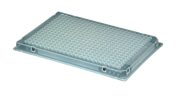 Microplaca Para Pcr Com Saia 384 Poços 40µl Transparente - 10 Und - PCR-384-C - Axygen
