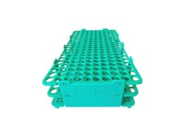 Estante Plástica Para 200 Tubos De 13 Mm - E-200 - Proclin