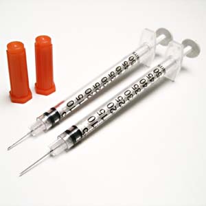 Seringa Descartável para Insulina -  1 Ml - 150 Unid - BD