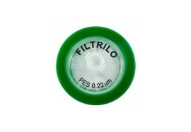Filtro De Seringa Estéril Em PES Hidrofílico - 0,22 Um X 33 Mm - Filtrilo