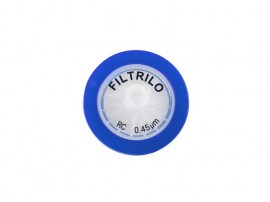 Filtro De Seringa Em Celulose Regenerada Hidrofílico - 0,45um X 25 Mm - 100 Unid 