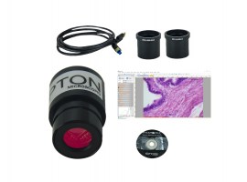 Câmera Digital Colorida 5,1 Mp Tipo Ocular Digital Para Microscópio - TA-0120-BS