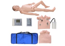 Manequim Infantil, Bissexual, Simulador Para Treino De Suporte Avançado ACLS - TGD-0534