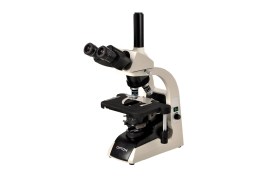 Microscópio Biológico Trinocular Com Aumento De 40x Até 1.000x Objetiva Planacromática Infinita E Sistema De Iluminação De Alto Brilho - TNB-40T-PL