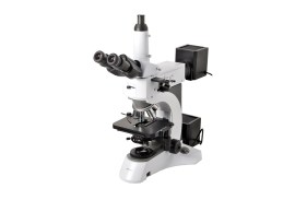 Microscópio Trinocular Com Aumento 50x Até 1000x, Objetiva Planacromática Infinita - TNM-08T-PL