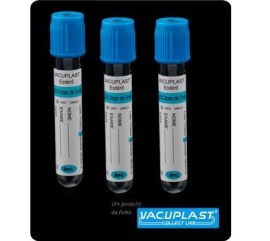 Tubo De Vácuo (Vidro) Citrato De Sódio - 4 Ml - 100 Unid