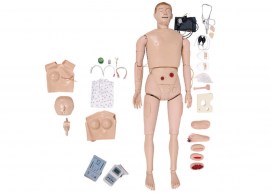 Manequim Bissexual, Simulador Para Treino De Enfermagem E RCP - TZJ-0526