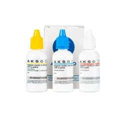 Reagente Liquido Cloro Livre Total 150 Testes - Ak4001 - Akso