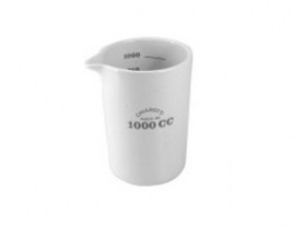 CANECA DE PORCELANA COM GRADUAÇÃO INTERNA - 1000 ML