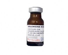 COLCHICINA 16 UG/ML - 10 X 5 ML