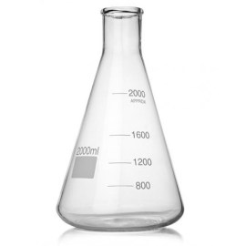 ERLENMEYER DE VIDRO BOCA ESTREITA - 500 ML 