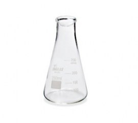 Erlenmeyer de Vidro Boca Estreita - 5.000 Ml