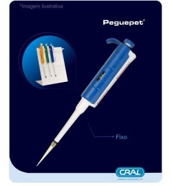 MICROPIPETA MONOCANAL VOLUME FIXO - 25UL - PEGUE25F