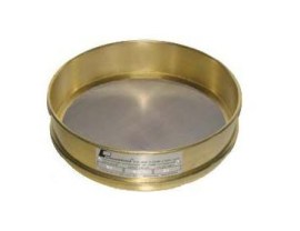 Peneira Granulométrica Inox Redonda 8x2 Malha 140/150 - Abertura 0,106 Mm
