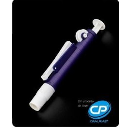 Pipetador Manual Pipet Pump Azul Para 1 E 2 Ml