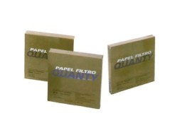 Papel de Filtro Faixa Preta Quantitativo - 7 Cm - 100 Unid