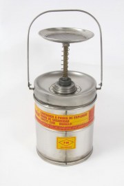 Container De Segurança Em Inox À Prova De Explosão - 1 Litro - T2