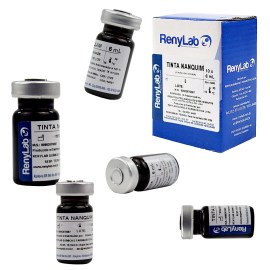 Tinta Nanquim (Tinta Da China)  10% 10 X 6 Ml - R.Lab
